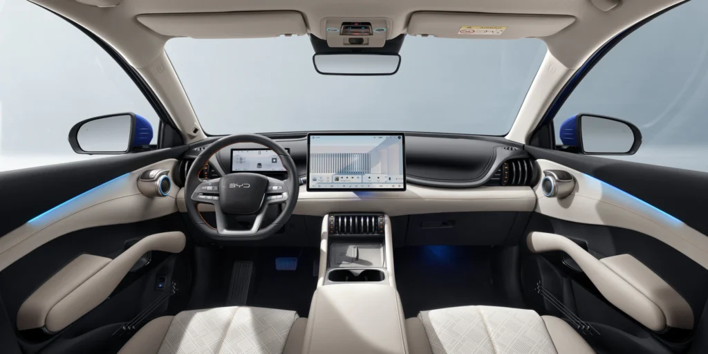 BYD ATTO 3 EVO belső elöl